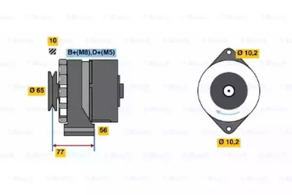 Генератор BOSCH 0 120 469 802