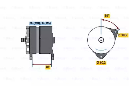 Генератор BOSCH 0 120 469 845