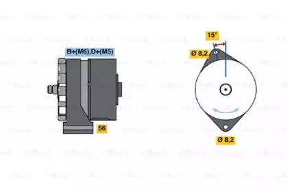 Генератор BOSCH 0 120 488 192