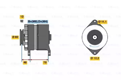 Генератор BOSCH 0 120 488 252