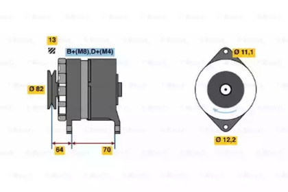 Генератор BOSCH 0 120 488 253