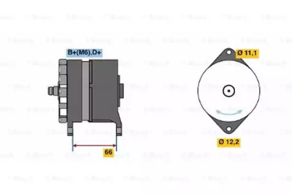 Генератор BOSCH 0 120 489 134