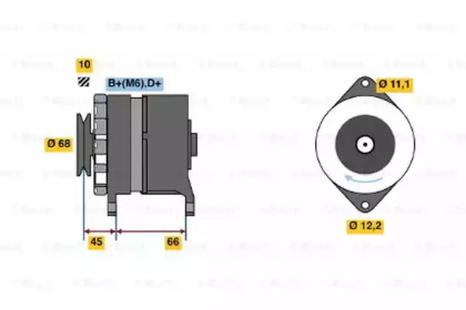 Генератор BOSCH 0 986 033 890