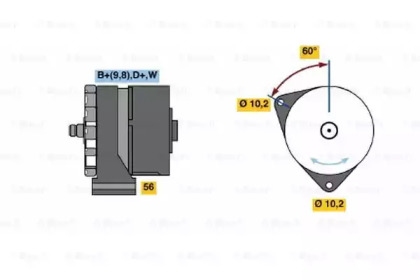 Генератор BOSCH 0 120 489 469