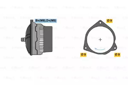 Генератор BOSCH 0 123 105 003