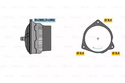 Генератор BOSCH 0 123 105 002