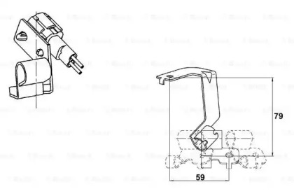 Датчик BOSCH 0 265 006 670