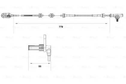 Датчик BOSCH 0 265 007 632