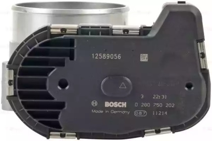 Патрубок дроссельной заслонки BOSCH 0 280 750 202