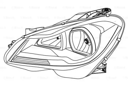 Фара BOSCH 0 301 270 205