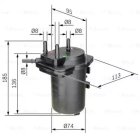 Фильтр BOSCH 0 450 907 014