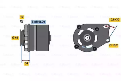 Генератор BOSCH 0 986 032 340