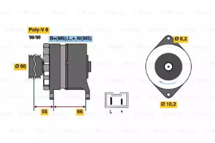 Генератор BOSCH 0 986 039 961