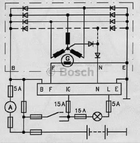 Регулятор генератора BOSCH 0 986 190 019