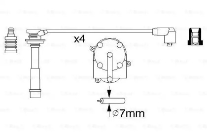 Комплект электропроводки BOSCH 0 986 356 931