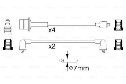 Комплект электропроводки BOSCH 0 986 356 954