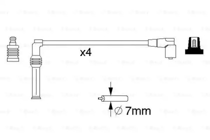 Комплект электропроводки BOSCH 0 986 357 070