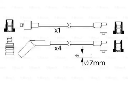 Комплект электропроводки BOSCH 0 986 357 152