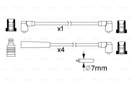 Комплект электропроводки BOSCH 0 986 357 216