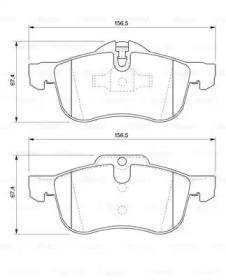 Комплект тормозных колодок BOSCH 0 986 424 758