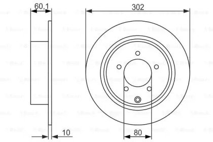 Тормозной диск BOSCH 0 986 479 746