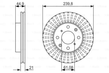 Тормозной диск BOSCH 0 986 479 832