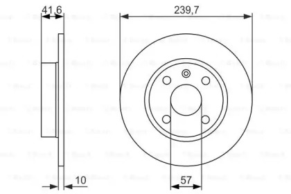 Тормозной диск BOSCH 0 986 479 903