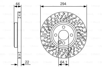 Тормозной диск BOSCH 0 986 479 A69