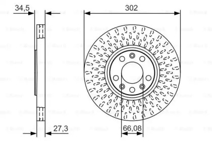 Тормозной диск BOSCH 0 986 479 A88