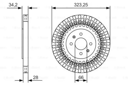 Тормозной диск BOSCH 0 986 479 A90