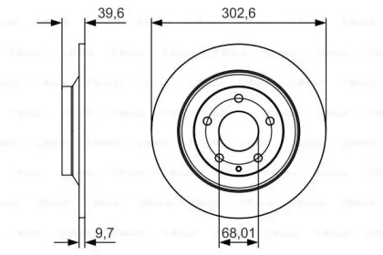 Тормозной диск BOSCH 0 986 479 C28