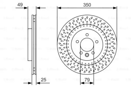 Тормозной диск BOSCH 0 986 479 D31