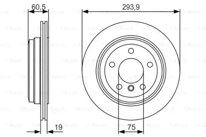 Тормозной диск BOSCH 0 986 479 R34