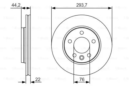 Тормозной диск BOSCH 0 986 479 S06