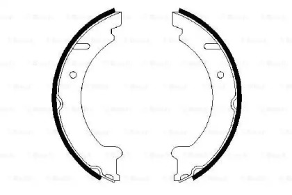 Комлект тормозных накладок BOSCH 0 986 487 548