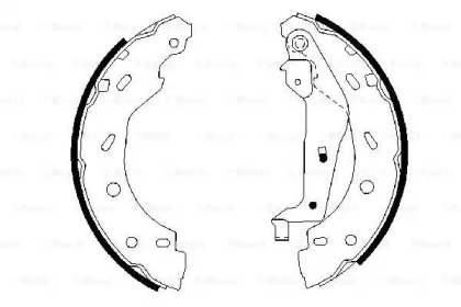 Комлект тормозных накладок BOSCH 0 986 487 600