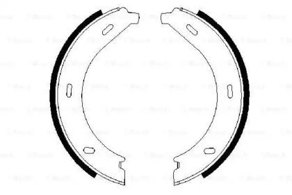 Комлект тормозных накладок BOSCH 0 986 487 605