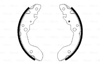 Комлект тормозных накладок BOSCH 0 986 487 677