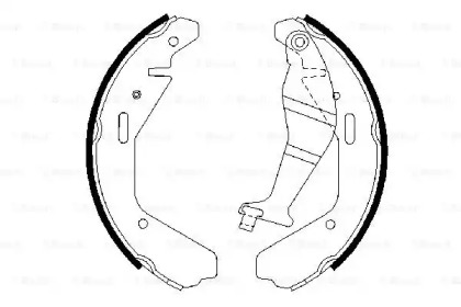 Комлект тормозных накладок BOSCH 0 986 487 707