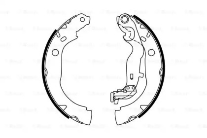 Комлект тормозных накладок BOSCH 0 986 487 774