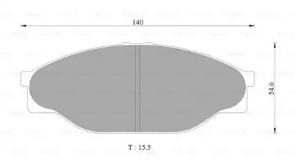 Комплект тормозных колодок BOSCH 0 986 AB2 071