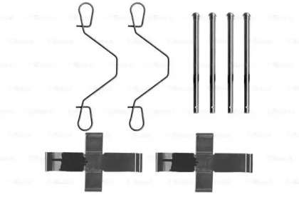 Комплектующие, колодки дискового тормоза BOSCH 1 987 474 079