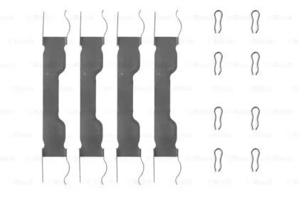 Комплектующие, колодки дискового тормоза BOSCH 1 987 474 099