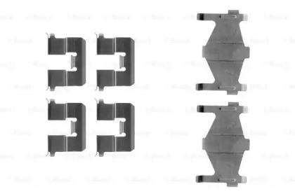 Комплектующие, колодки дискового тормоза BOSCH 1 987 474 368