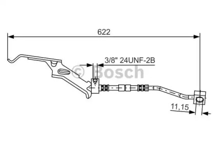 Тормозной шланг BOSCH 1 987 476 085