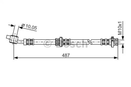 Шлангопровод BOSCH 1 987 476 135