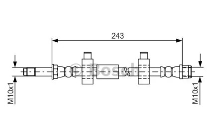 Шлангопровод BOSCH 1 987 476 320