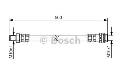 Тормозной шланг BOSCH 1 987 476 453