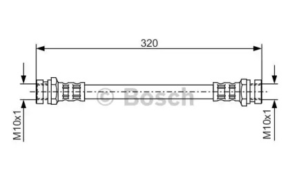 Шлангопровод BOSCH 1 987 476 541
