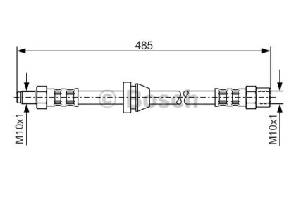 Тормозной шланг BOSCH 1 987 476 611